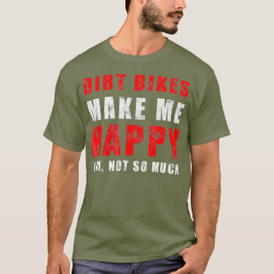 Roligt MX Dirtcycle Tee Funny Biker T 2 Stroke