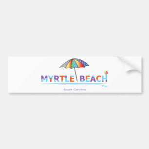 Roligt Myrtle Beach, SC Bildekal