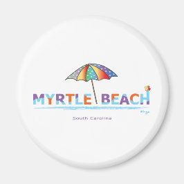 Roligt Myrtle Beach, SC Magnet