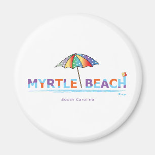 Roligt Myrtle Beach, SC Magnet