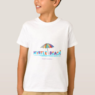 Roligt Myrtle Beach, SC Summer Graphic Coola T Shirt