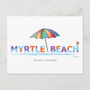 Roligt Myrtle Beach, SC Vykort