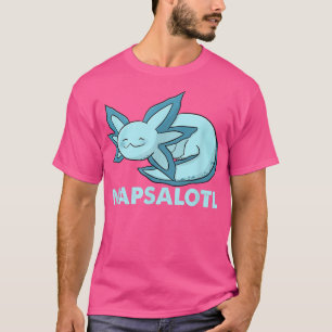 Roligt napsalotl aolotl sovande kawaii aalotl a t shirt