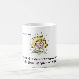 Roligt, när domstolreporter anfaller kaffe och Te Kaffemugg