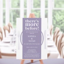 Roligt Natt före middagsinbjudan Dusty Lilac