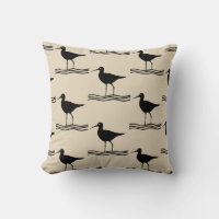 roligt nautisk CRANE BIRD Tema mönster