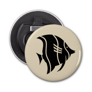 roligt nautisk strimlad fisk   flasköppnare