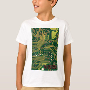 Roligt Nerdy datormoderkort Tee