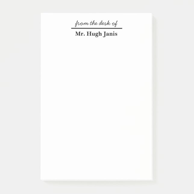 Roligt noterar anteckningsboken Posta-Det/ Post-it Block (Framsida)