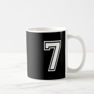 Roligt Nummer 7 67 Meme Kostym Matchande Grupp Hal Kaffemugg