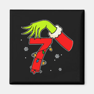 Roligt nummer 7 jul 67 Sex Sju Meme Xmas Män Magnet