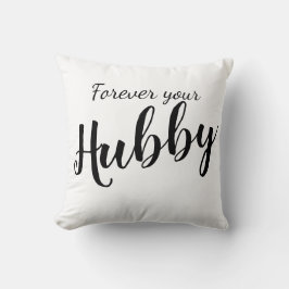 Roligt Ny gifta Hubby Dekorativ kudde