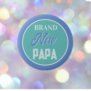 Roligt! Ny knappnål/knapp för Pappa Knapp