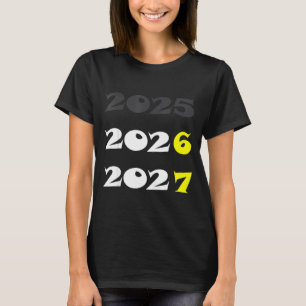 Roligt nytt år 2026 Sex Sju 67 Meme T Shirt