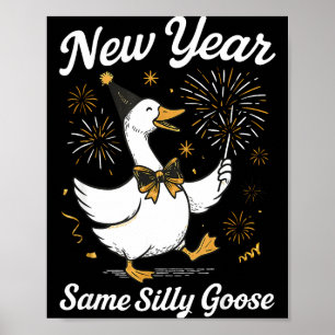 Roligt nytt år Samma dumma gås Gott nytt år 202 Poster