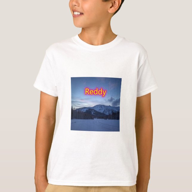 "Roligt och bekväma barn" T-Shirt | Anpassad desig (Framsida)