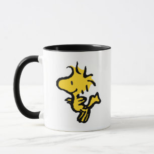 Roligt och blommor för soopy & Woodstock Mugg