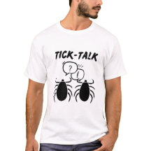 Roligt och Catchy Tick-Talk T-Shirt