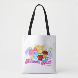 Roligt och Cute Kawaii inte? Tygkasse