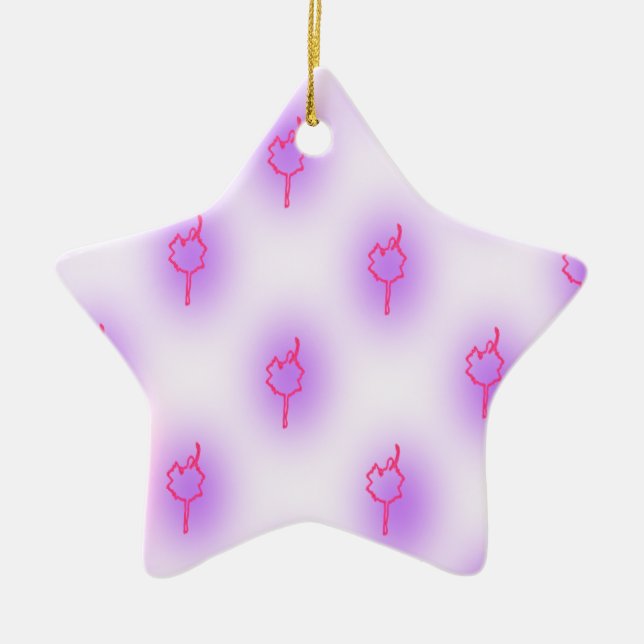 Roligt och dansande julgransprydnad keramik (Framsidan)