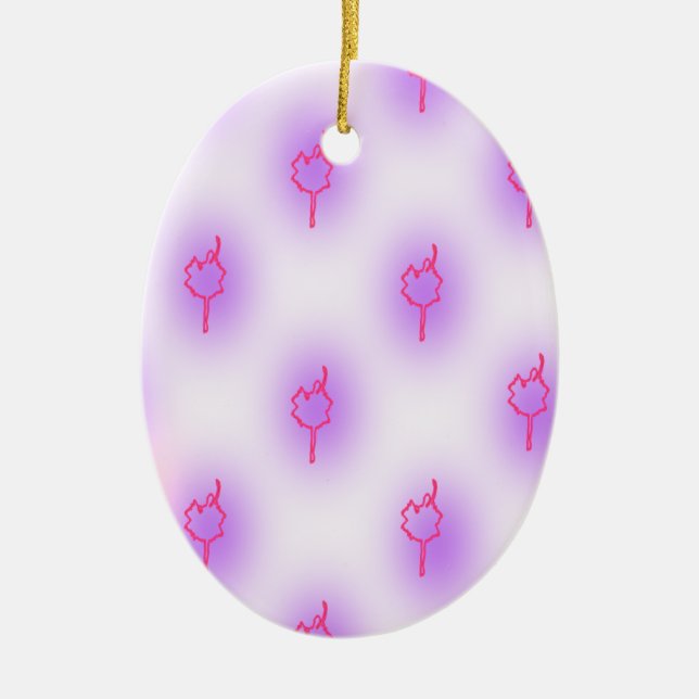 Roligt och dansande julgransprydnad keramik (Framsidan)