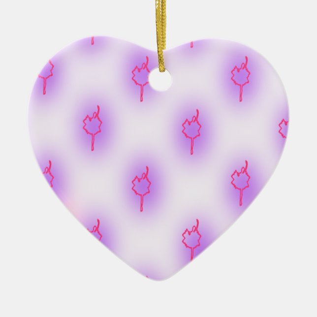 Roligt och dansande julgransprydnad keramik (Framsidan)