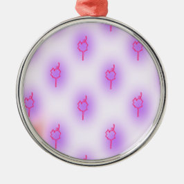 Roligt och dansande julgransprydnad metall