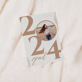 Roligt och det moderna Grad-meddelandet från 2024 Inbjudningar