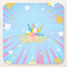 Roligt och färgat Bowling Party