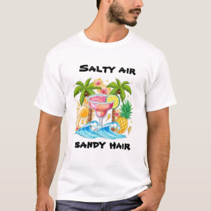 roligt och färglös Salty Luft, Sandy Hair Sommar T Shirt