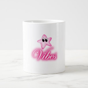 ✨ Roligt och färgstarka bilder - Cute Trendig Posi Jumbo Mugg