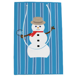 Roligt och Finare Blue Snögubbe