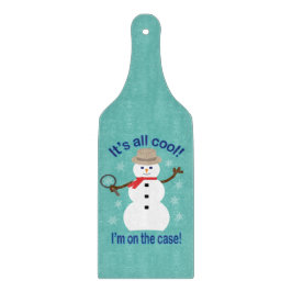 Roligt och Finare Det är All Coola Snögubbe detekt