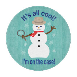 Roligt och Finare Det är All Coola Snögubbe detekt