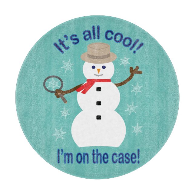 Roligt och Finare Det är All Coola Snögubbe detekt (Framsidan)
