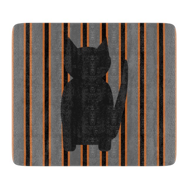 Roligt och Finare Halloween Black Silhouette Cats (Framsidan)