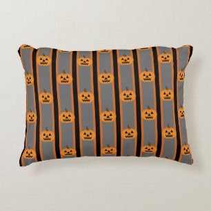 Roligt och Finare Halloween Pumpkins Prydnadskudde