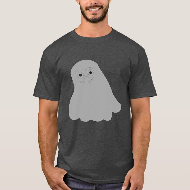 Roligt och Finare Halloween Spöken T Shirt (Framsida)