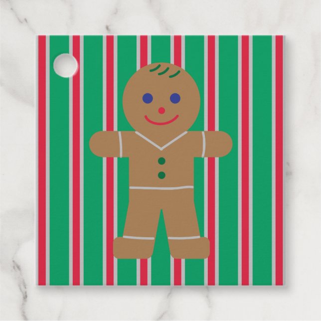 Roligt och Finare Julbrödbröd Gåvor Etiketter (Framsida)