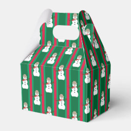 Roligt och Finare julinspektör Snögubbe Presentaskar