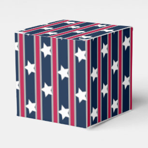 Roligt och Finare Patriotic Stars och stripes Presentaskar