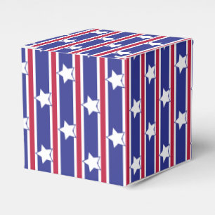Roligt och Finare Patriotic Stars och stripes Presentaskar