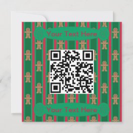 Roligt och Finare-Pepparkaksgubben Inbjudningar