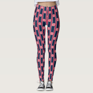 Roligt och Finare Peppermint Candy Leggings
