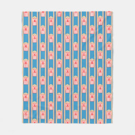 Roligt och Finare Popcorn Fleecefilt