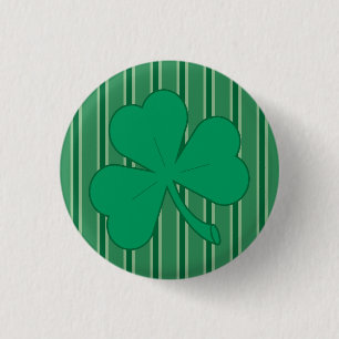 Roligt och Finare Shamrock Knapp