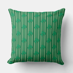 Roligt och Finare Shamrock Kudde