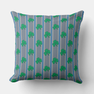 Roligt och Finare Shamrock Kudde