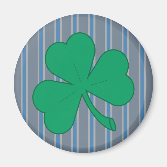 Roligt och Finare Shamrock Magnet (Framsidan)