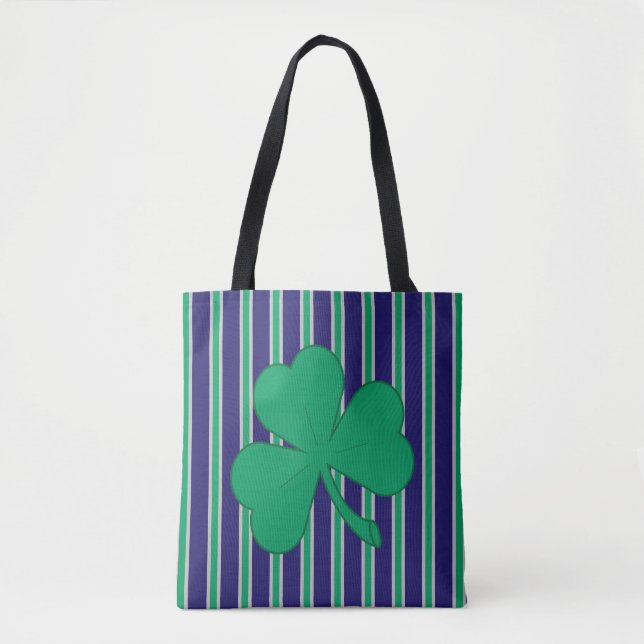 Roligt och Finare Shamrock Tygkasse (Framsida)